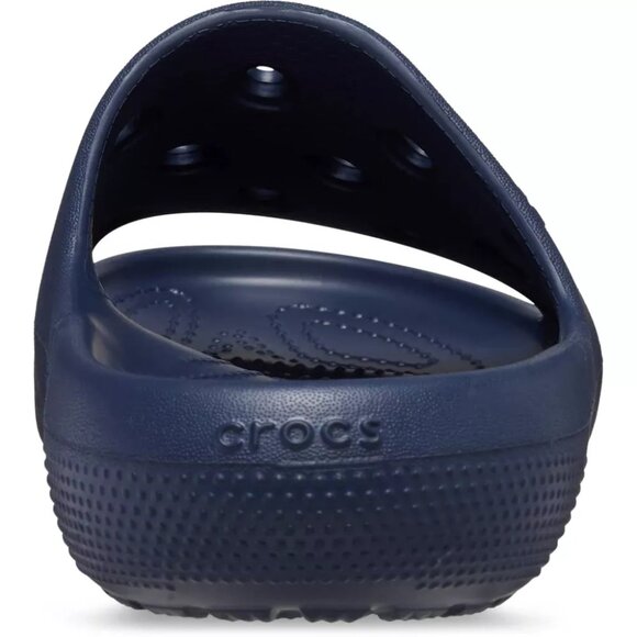 Crocs Classic Slides Sandals V2.0 Slip On Navy US Size m4/w6 - Picture 6 of 9